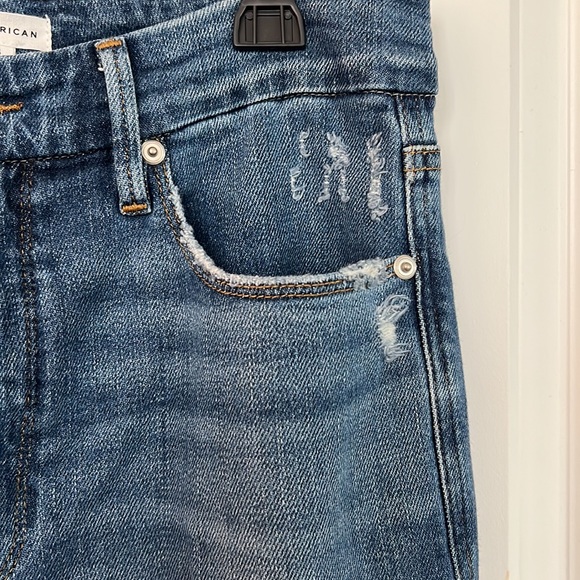 Good American Good Curve Straight Leg Denim! Size 6 - Picture 3 of 5